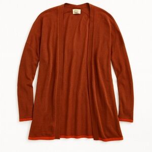 Agnona + Bergdorf Goodman Draped Open Cardigan Size 46